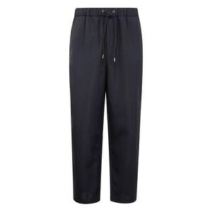 OAMC Relaxed Fit Drawstring Waist Pants Women BLACK